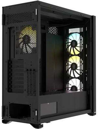 Corsair iCUE 7000X RGB Gaming Full Tower Computer Case with Side Window Black
