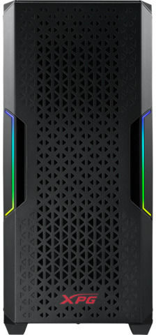 Adata XPG Starker AIR Gaming Midi Tower Κουτί Υπολογιστή με Πλαϊνό Παράθυρο και RGB Φωτισμό Μαύρο