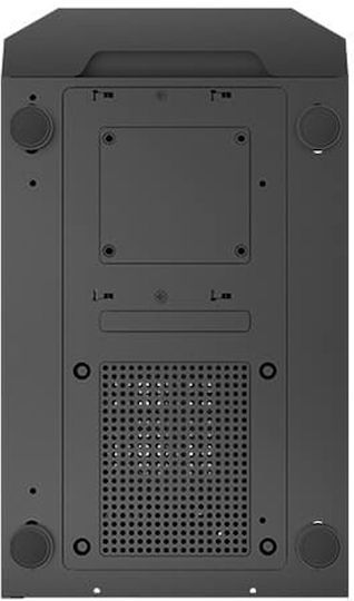 Antec AX20 Gaming Midi Tower Κουτί Υπολογιστή με Πλαϊνό Παράθυρο και RGB Φωτισμό Μαύρο