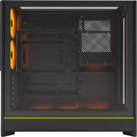 Montech HS01 PRO Gaming Midi Tower Κουτί Υπολογιστή με Πλαϊνό Παράθυρο και RGB Φωτισμό Μαύρο
