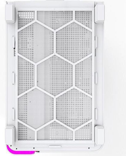 Montech King 95 Gaming Middle Tower Carcasă PC cu Deschidere Laterală Albă