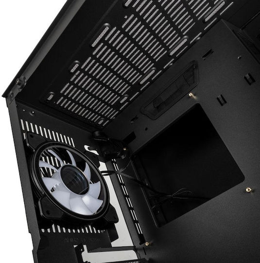 Kolink Unity Code X Gaming Midi Tower Κουτί Υπολογιστή με Πλαϊνό Παράθυρο και RGB Φωτισμό Μαύρο