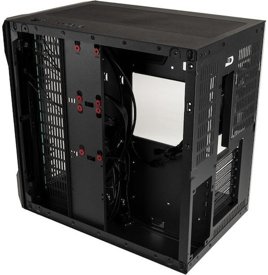 Kolink Unity Code X Gaming Midi Tower Κουτί Υπολογιστή με Πλαϊνό Παράθυρο και RGB Φωτισμό Μαύρο