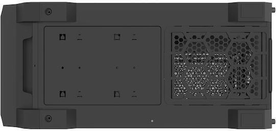 Zalman Z10 Plus Gaming Midi Tower Computer Case with Side Window and RGB Lighting Black