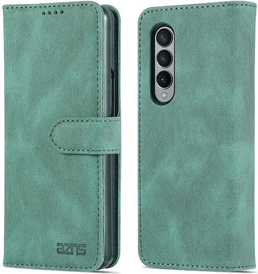 Dream Ii Skin Feel Book Δερματίνης Πράσινο (Galaxy Z Fold 3)