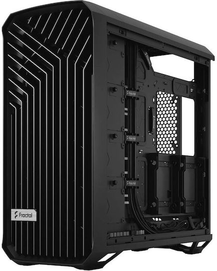 Fractal Design Torrent TG Light Tint Gaming Midi Tower Κουτί Υπολογιστή με Πλαϊνό Παράθυρο Μαύρο