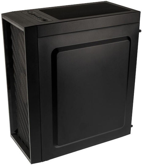 Zalman T7 Gaming Midi-Turm Computergehäuse mit Seitenfenster Schwarz