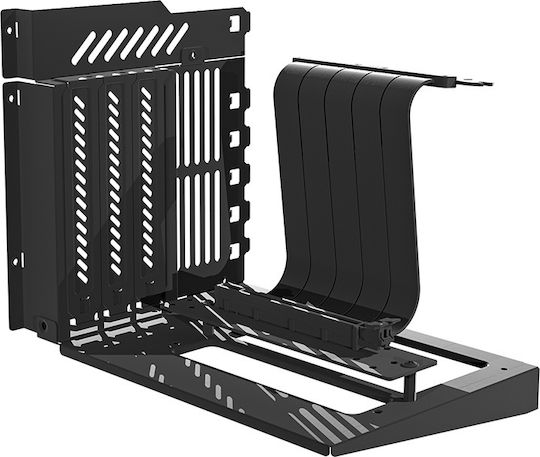 Darkflash DY470 (+fans & gpu bracket) Gaming Middle Tower Carcasă Calculator cu Fereastră Laterală și Iluminare RGB Negru