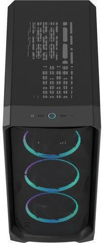 Fractal Design Meshify 3 RGB TG Light Tint Gaming Midi Tower Κουτί Υπολογιστή με Πλαϊνό Παράθυρο Μαύρο