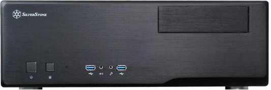 Silverstone GD05B USB3.0 Домашно кино Компютърна кутия Черен