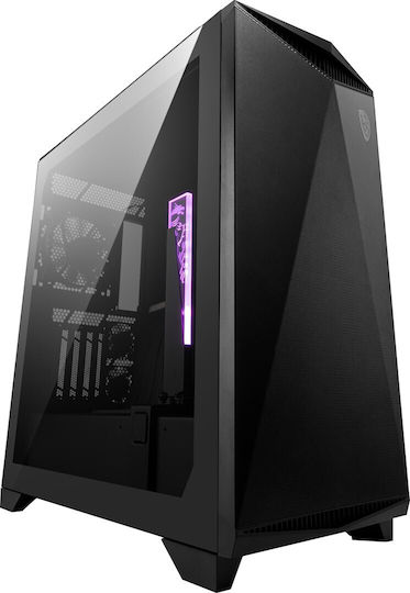 MSI MPG GUNGNIR 300P AIRFLOW Gaming Midi Tower Κουτί Υπολογιστή με Πλαϊνό Παράθυρο Μαύρο