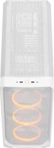 Fractal Design Meshify 3 XL RGB Clear Tint Gaming Midi Tower Κουτί Υπολογιστή με Πλαϊνό Παράθυρο Λευκό