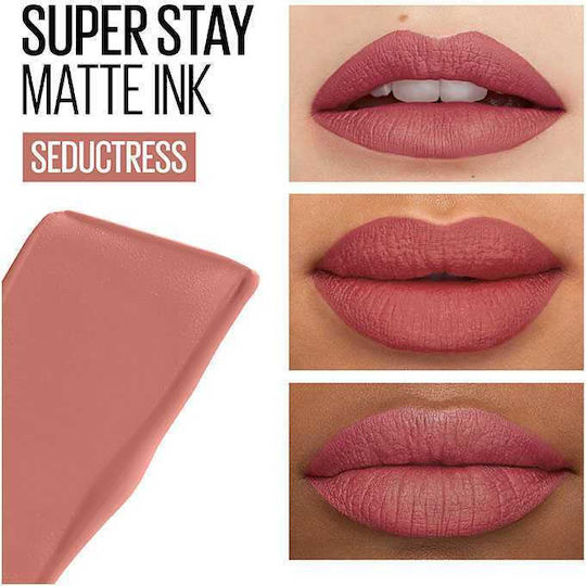 Maybelline Super Stay Matte Ink 2τμχ Set Long Lasting Liquid Lipstick Matte 65 Seductress 5ml