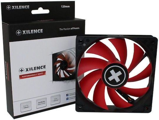 Xilence XF039 Case Fan 120mm (1300rpm / 44.71cfm) Χωρίς Led Φωτισμό και Σύνδεση 3-Pin