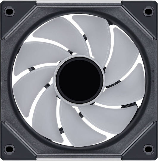 Lian Li UNI Fan SL-Infinity Reverse Blade Case Fan 120mm (2100rpm / 63.6cfm) με RGB Φωτισμό και Σύνδεση 3-Pin / 4-Pin PWM 3τμχ