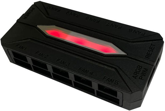 LC-Power Lc-cf-120-argb-kit-b Case Fan 120mm with ARGB Lighting and Connection 6-Pin 3pcs
