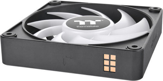 Thermaltake CT120 EX Case Fan (2000rpm / 57.05cfm) με ARGB Φωτισμό και Σύνδεση 4-Pin PWM 3τμχ Λευκό