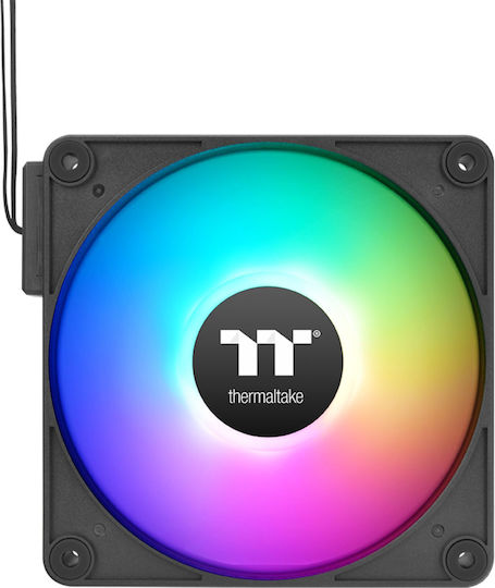 Thermaltake CT120 EX Case Fan (2000rpm / 57.05cfm) με ARGB Φωτισμό και Σύνδεση 4-Pin PWM 3τμχ Λευκό