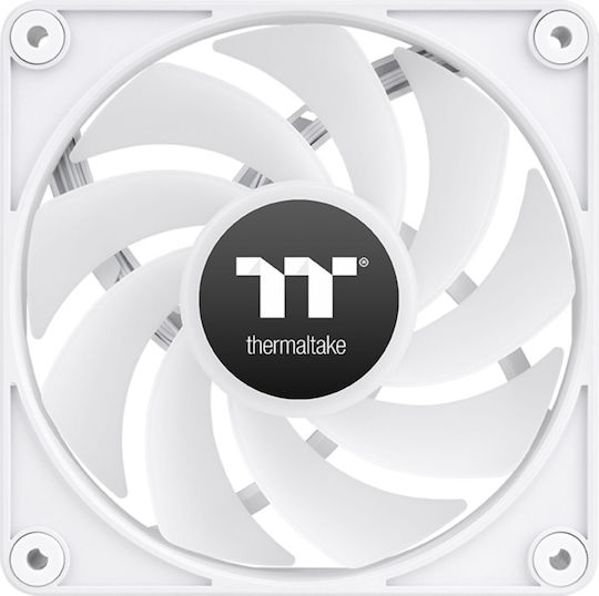 Thermaltake CT120 EX Reverse Blade Case Fan 2000rpm 65.82cfm with ARGB Lighting and 3-Pin 4-Pin PWM Connection 3pcs White