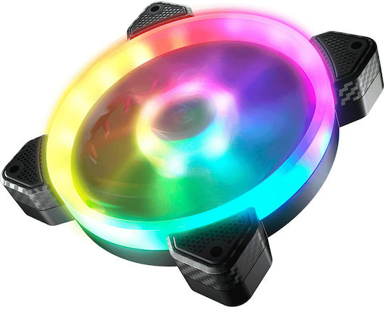 Cougar Vortex VX120 Case Fan 1500rpm 48.98cfm with ARGB Lighting and 3-Pin Connection