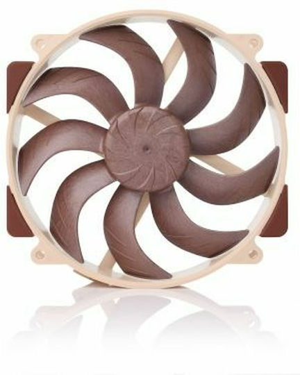Noctua NF-A14X25R G2 PWM SX2-PP Case Fan 140mm (1500rpm / 91.5cfm) Without LED Lighting And 4-Pin Connection 2pcs Brown