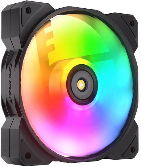 Cougar MHP 120 Ventilatoare Pentru Carcasă (2000rpm) Cu Iluminare ARGB Și Conexiune 4-Pin PWM 3 Bucăți