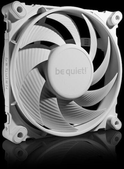 Be Quiet Silent Wings 4 Case Fan 120mm (1600rpm / 48.7cfm) Without LED Lighting And 4-Pin PWM Connection White