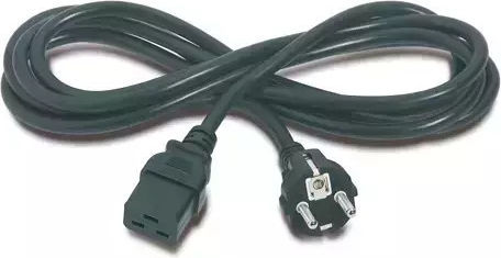 APC IEC C19 - Schuko Cablu 2.5m Negru (AP9875)