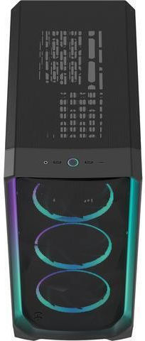 Fractal Design Meshify 3 Ambience Pro RGB Light Tint Gaming Midi Tower Κουτί Υπολογιστή με Πλαϊνό Παράθυρο Μαύρο