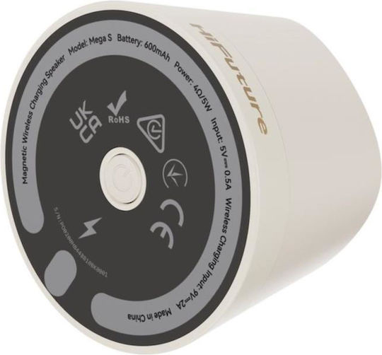 HiFuture Mega S Bluetooth Speaker 5W with Battery Life up to 10 hours Beige