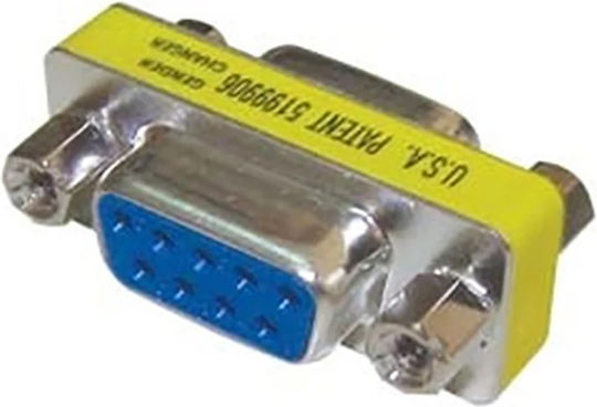 Valueline GCM-9F9F Convertor Serial feminin în Serial feminin Galben 1buc