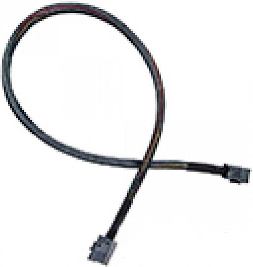 Adaptec Mini SAS - Mini SAS Cable 50cm Μαύρο (2282200-R)