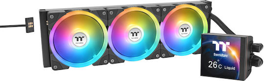 Thermaltake MAGFloe 360 Ultra Water Cooling System AIO CPU with 3 Fans 120mm and ARGB Lighting