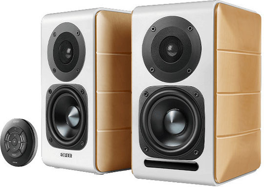 Edifier S880DB MKII Αυτοενισχυόμενα Ηχεία με Bluetooth 88W (Ζεύγος) Λευκά