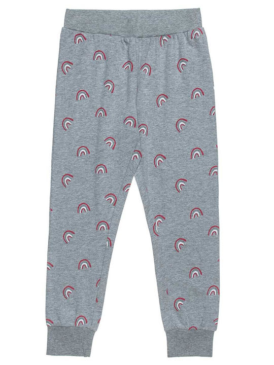 Alouette Kinder Schlafanzug Winterlich Gray