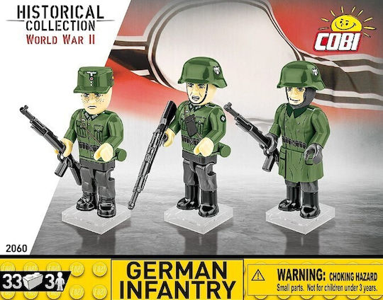 Cobi Τουβλάκια German Infantry 33τμχ