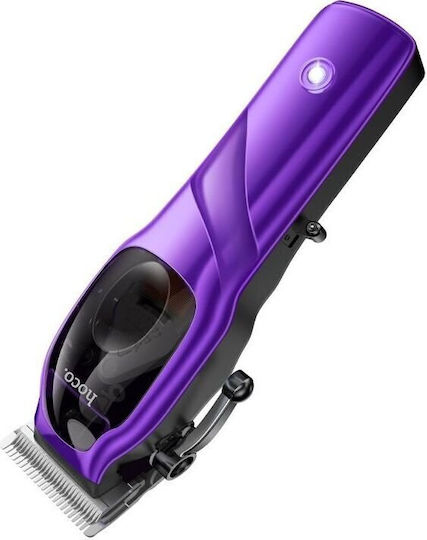 Hoco Rechargeable Hair Clipper Purple DAR24