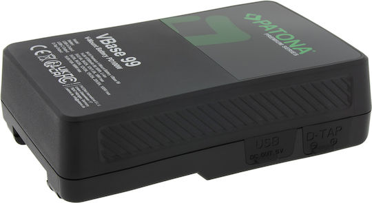 Patona Premium V-mount Akku Vbase 99 Pd100w 99wh Usb-c Usb-a D-tap Samsung Inkl Hardcase