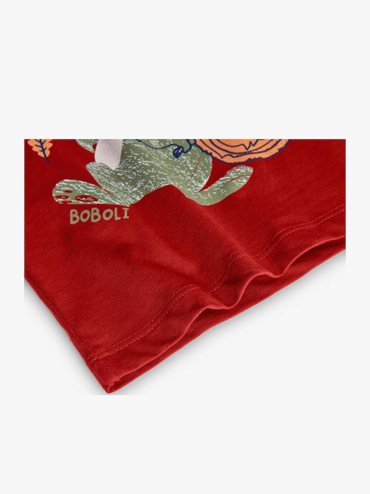 Kids' Shirt Long Sleeve Red