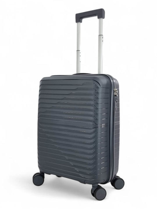 Playful Bags Valiză de Călătorie Cabină Dură Gri cu 4 roți Înălțime 55cm
