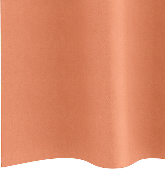 vidaXL Set Perdele cu Capse Portocalii 140x225 cm