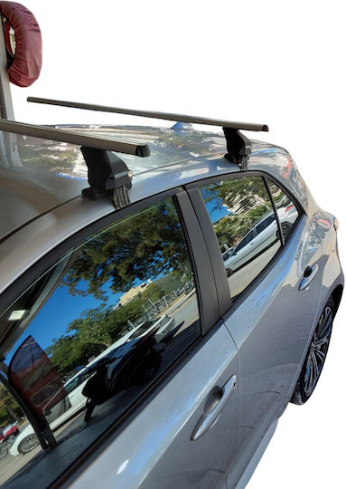 Menabo Kit Car Roof Bars with Menabo Aluminum Legs Omega Toyota Corolla 2018+ 2 Pieces