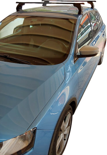 Nordrive Kit Car Roof Bars Legs Nordrive Quadra Iron Skoda Rapid 2013+ 2 Pieces Mpsparid02