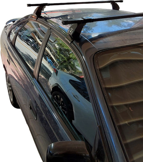 Hermes Roof Bars Set with Roof Rack Legs for Toyota Carina E 1992-1997 2 Pieces