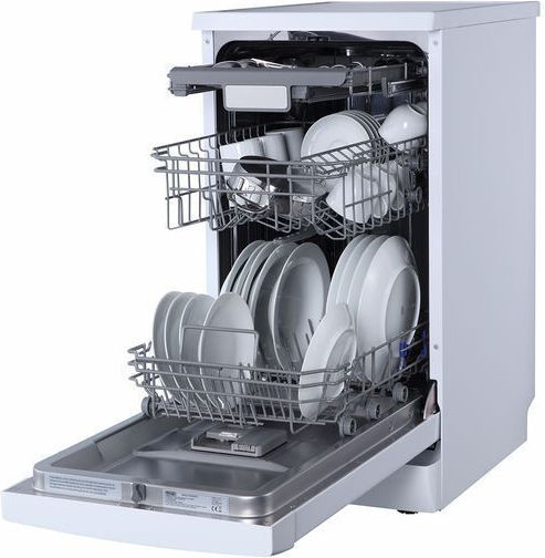 De'Longhi Mașină de spălat vase independentă pentru 10 seturi de vase L44.8xÎ84.5cm