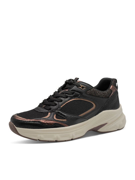 Damen Sneakers Black / Bronce