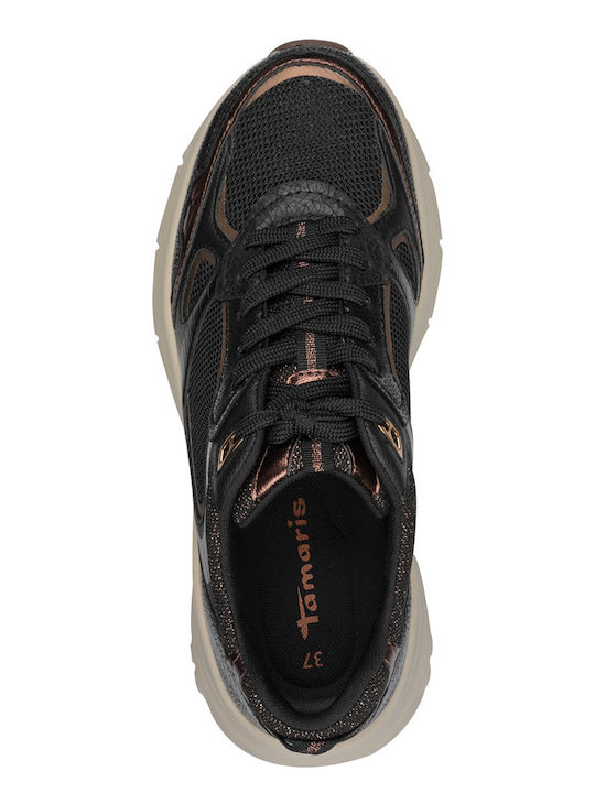 Damen Sneakers Black / Bronce