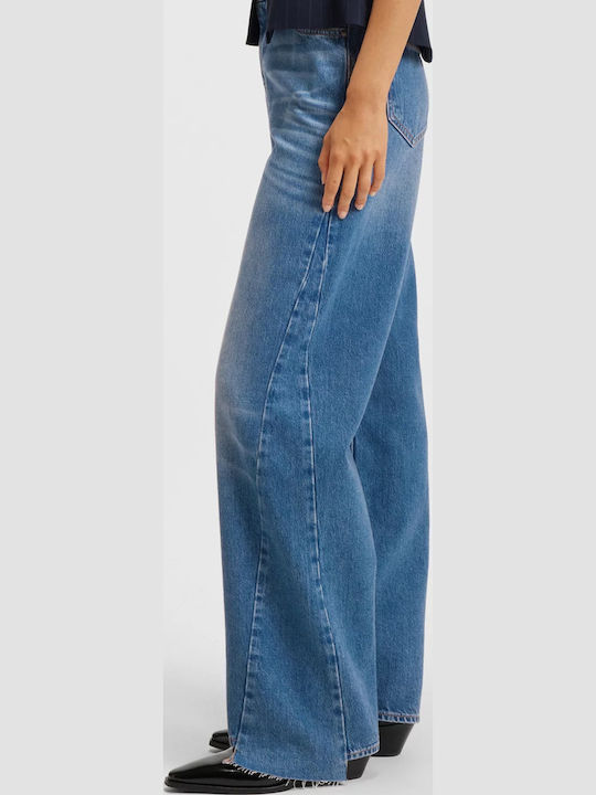 Γυναικείο Jean Παντελόνι σε Relaxed Εφαρμογή Indigo
