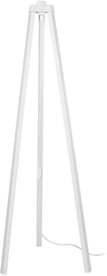 GloboStar Tripod Φωτιστικό Δαπέδου Υ120εκ. Λευκό
