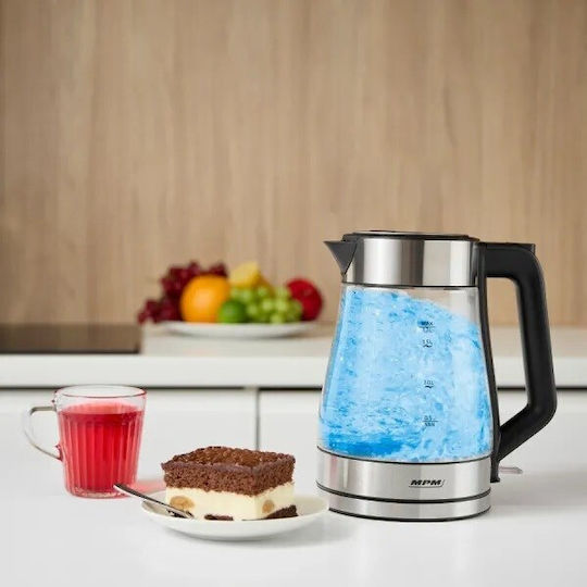 MPM Kettle 1.7lt 2200W Black